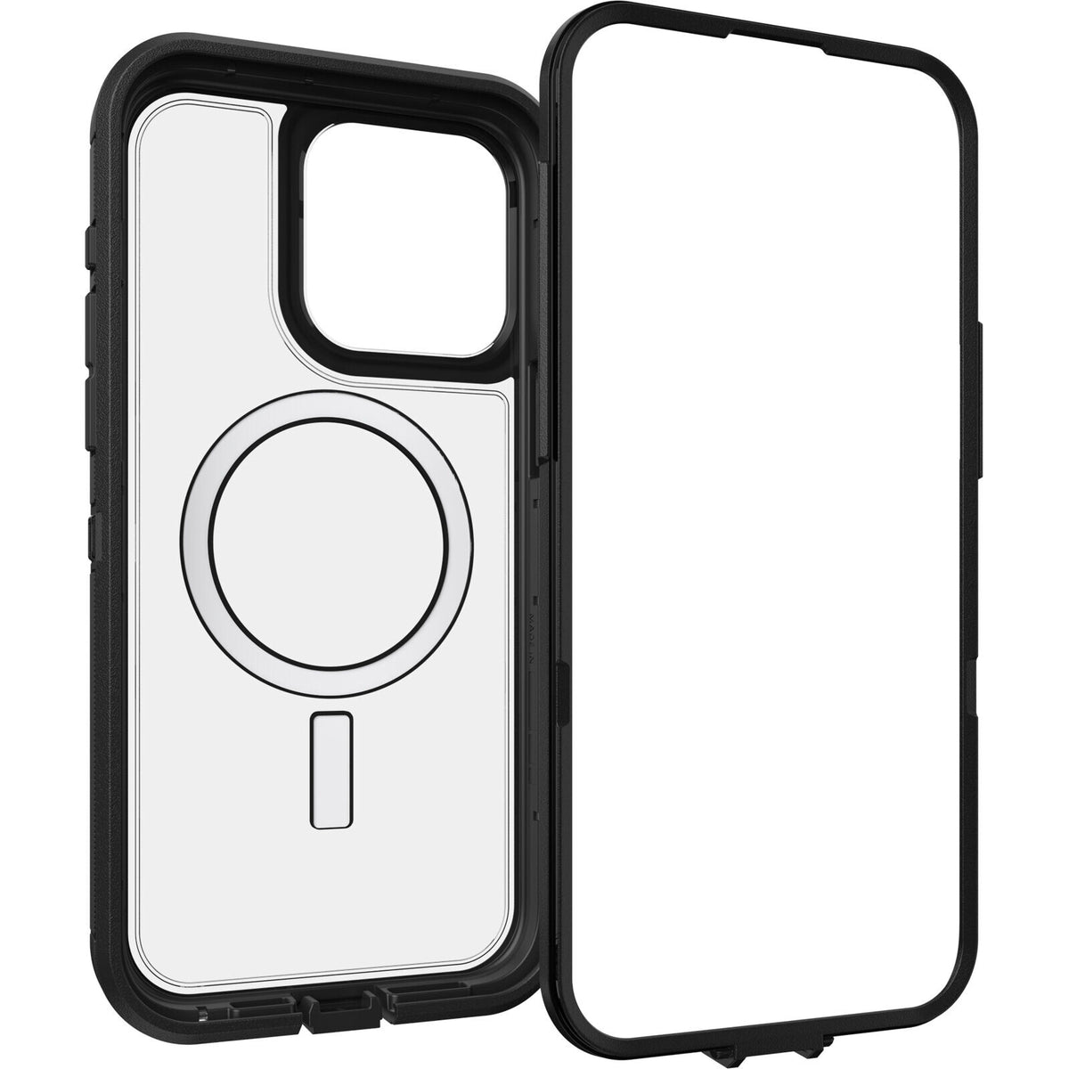 OtterBox Defender XT Series with MagSafe for iPhone 15 Pro Max in Clear / Black