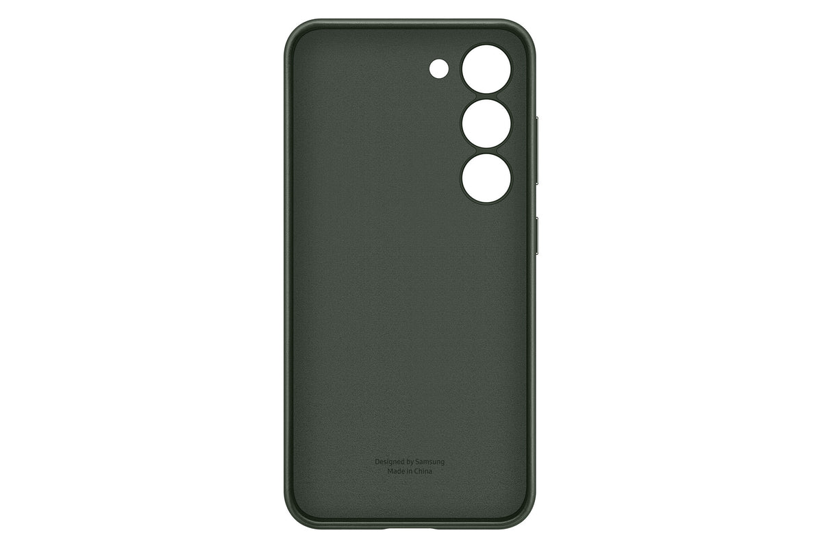 Samsung Leather Case for Galaxy S23 in Green