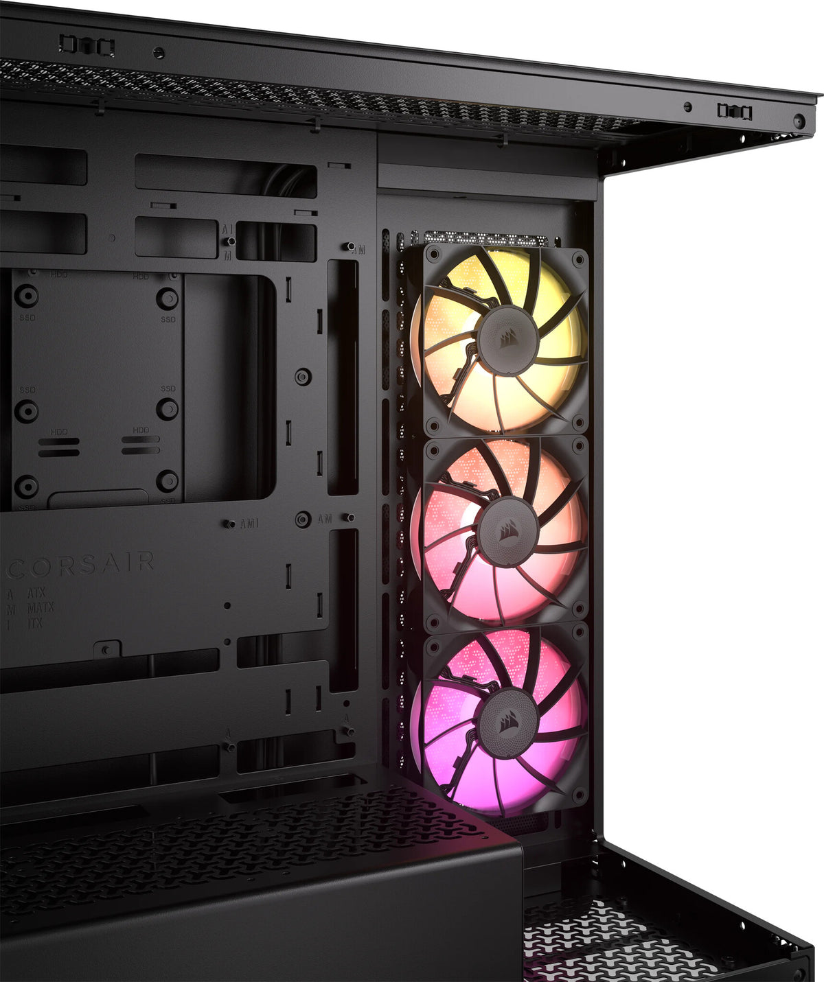 Corsair iCUE LINK 3500X RGB - EATX Mid Tower Case in Black