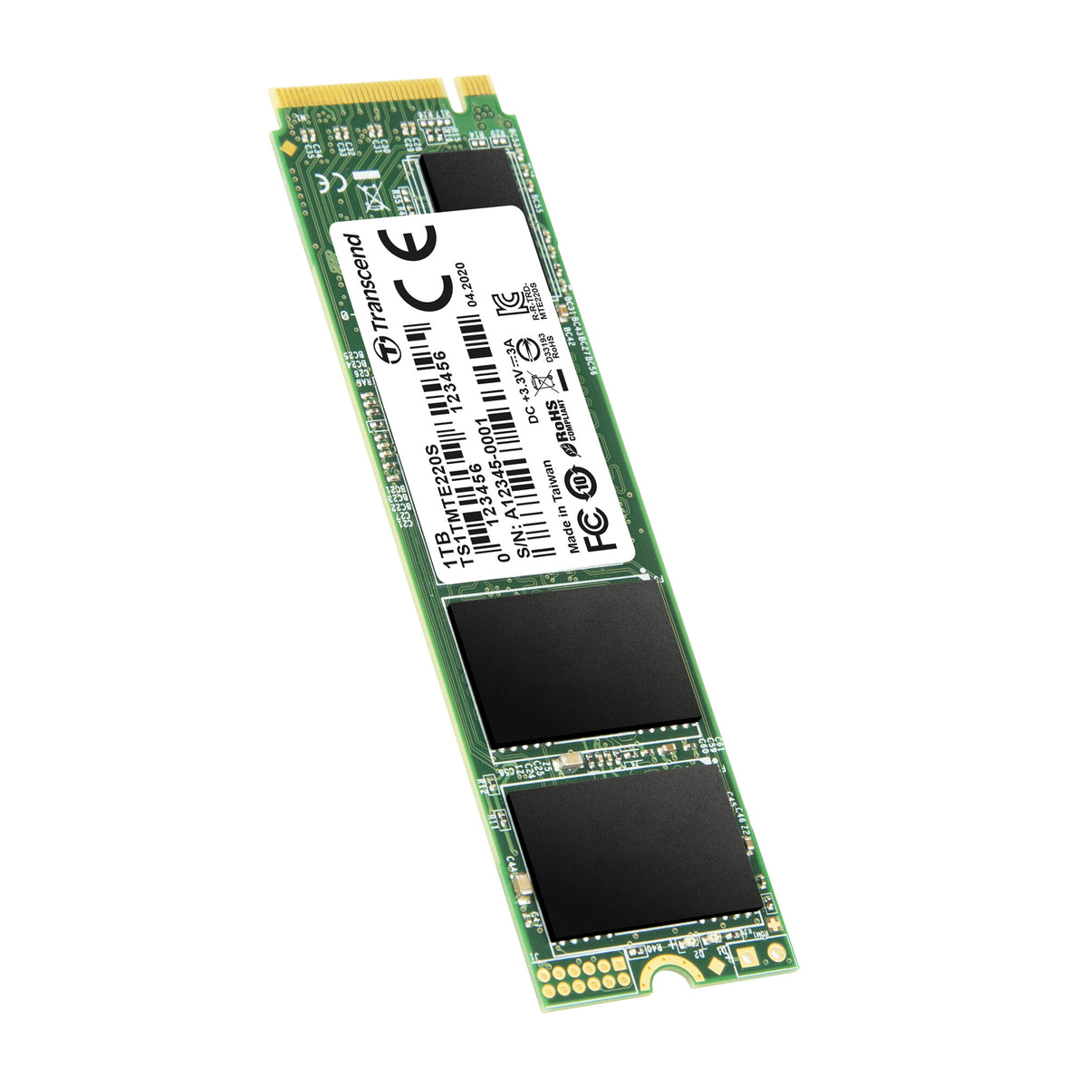 Transcend 220S - PCIe M.2 SSD - 1TB