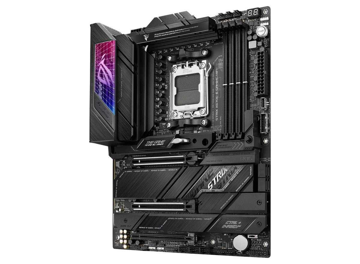 ASUS ROG STRIX X670E-E GAMING WIFI ATX motherboard - AMD X670 Socket AM5