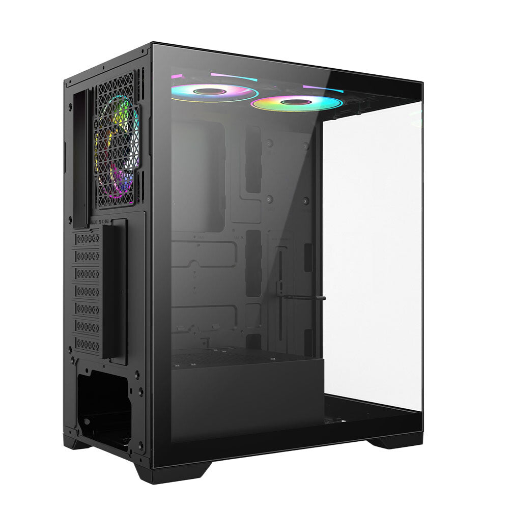 VIDA Vetro - ATX Mid Tower Case in Black