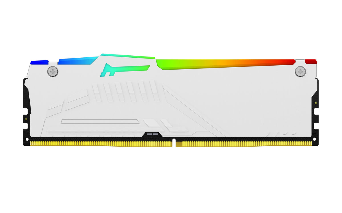 Kingston Technology FURY Beast White RGB XMP - 128 GB 4 x 32 GB 5600MT/s DDR5 memory module