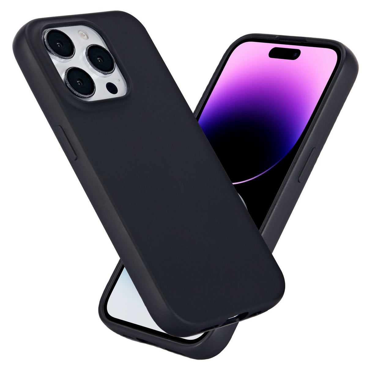 eSTUFF INFINITE VIENNA mobile phone case for iPhone 15 Pro in Black