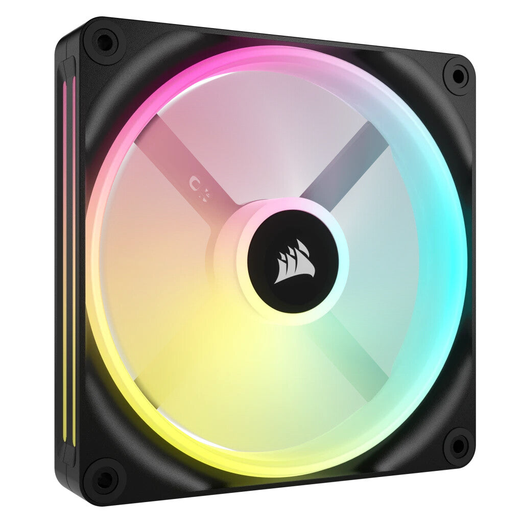 Corsair iCUE LINK QX140 RGB - PWM Computer Case Fan in Black / White - 140mm