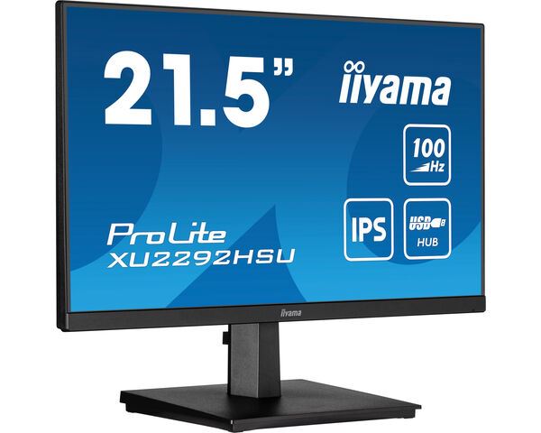 iiyama ProLite XU2292HSU-B6 computer monitor 54.6 cm (21.5&quot;) 1920 x 1080 pixels Full HD LED Black