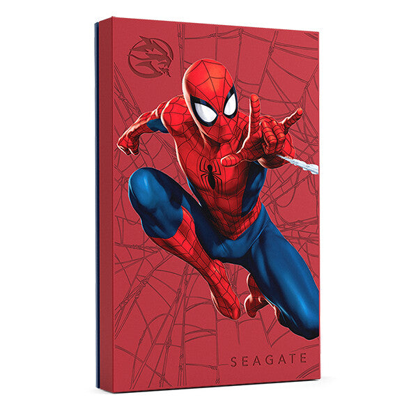 Seagate Spider-Man Special Edition FireCuda External Hard Drive - 2 TB