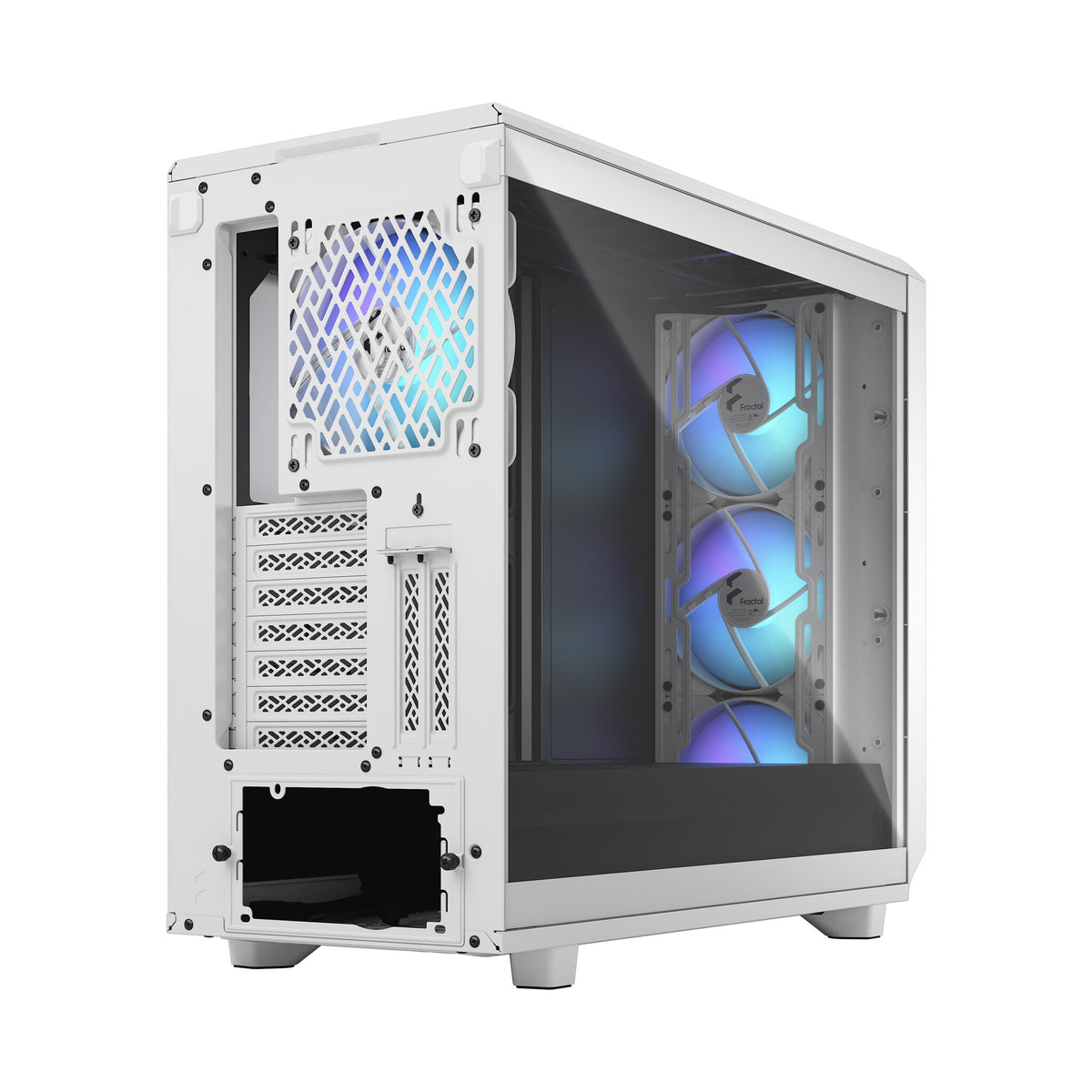 Fractal Design Meshify 2 RGB - ATX Mid Tower Case in White