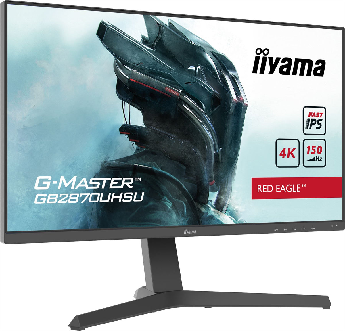 iiyama G-MASTER GB2870UHSU-B1 Computer Monitor 71.1 cm (28&quot;) 3840 x 2160 pixels 4K Ultra HD LED Black