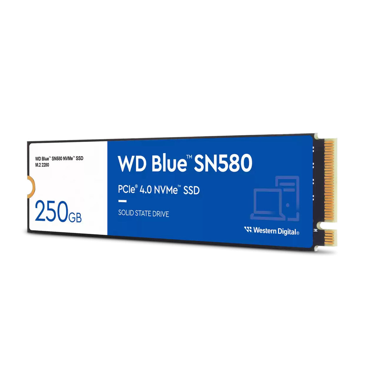 Western Digital Blue SN580 - PCI Express 4.0 TLC NVMe M.2 SSD - 500 GB