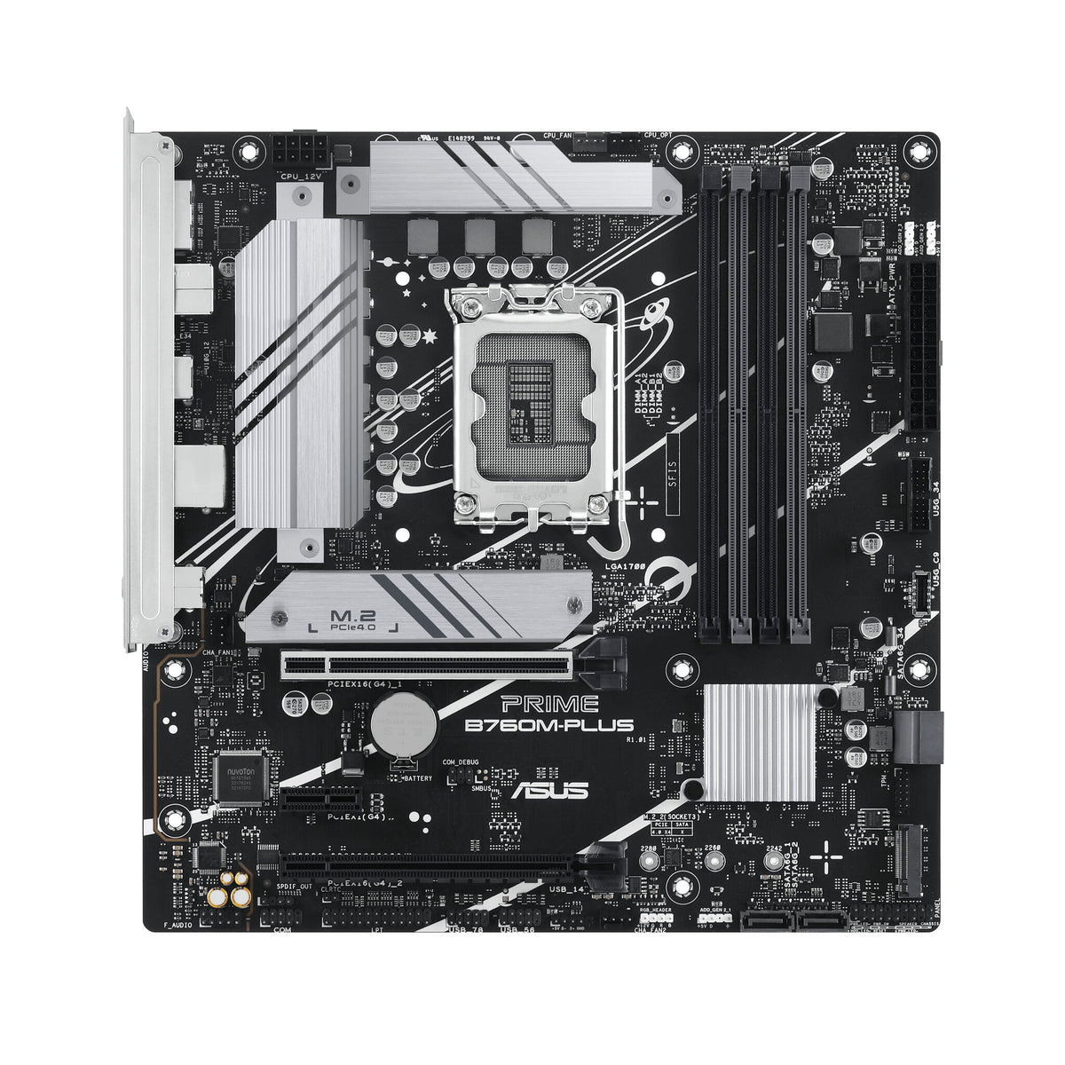 ASUS PRIME B760M-PLUS micro ATX motherboard - Intel B760 LGA 1700