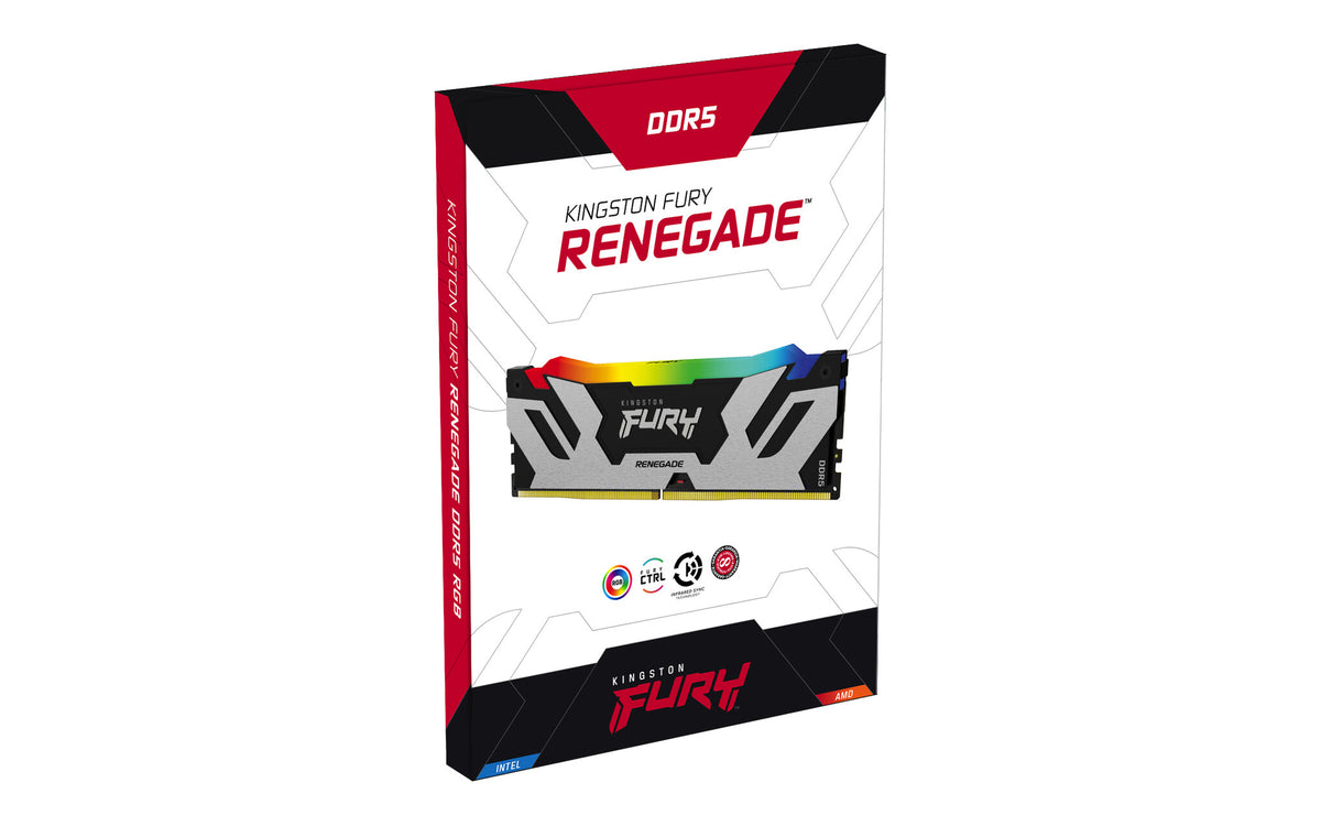 Kingston Technology FURY Renegade RGB - 32 GB 2 x 16 GB 6400MT/s DDR5 memory module