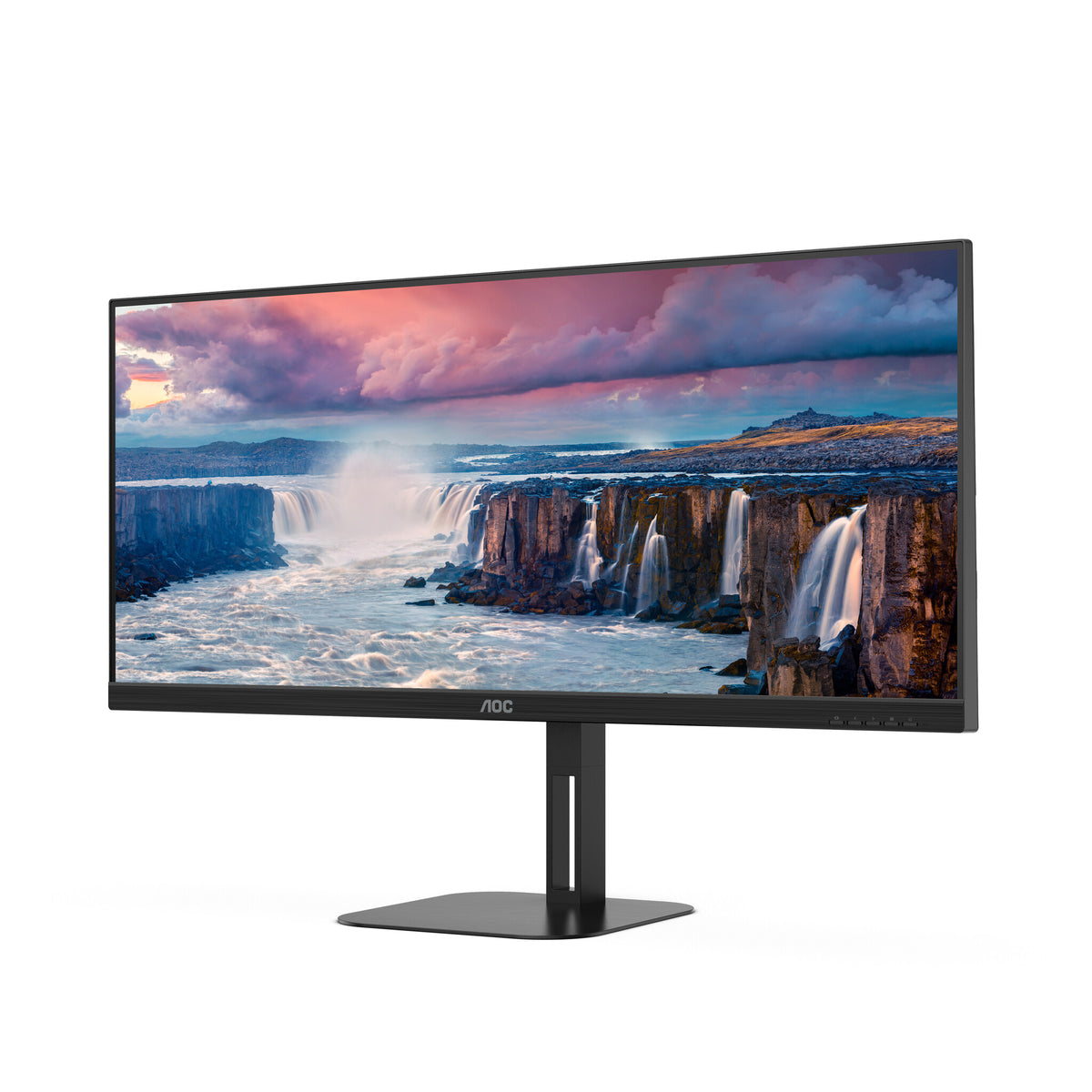 AOC V5 U34V5C/BK - 86.4 cm (34&quot;) - 3440 x 1440 pixels UltraWide QHD LCD Monitor