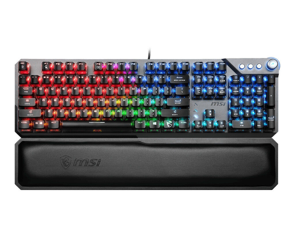 MSI Vigor GK71 Sonic - USB Wired RGB Mechanical Gaming keyboard in Black (QWERTY UK)