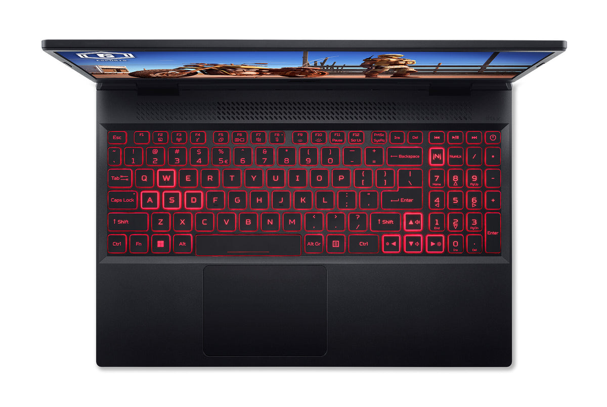 Acer Nitro 5 AN515-58 Gaming Laptop - 39.6 cm (15.6&quot;) - Intel® Core™ i7-12650H - 16 GB DDR4-SDRAM - 1 TB SSD - NVIDIA GeForce RTX 4060 - Wi-Fi 6 - Windows 11 Home - Black