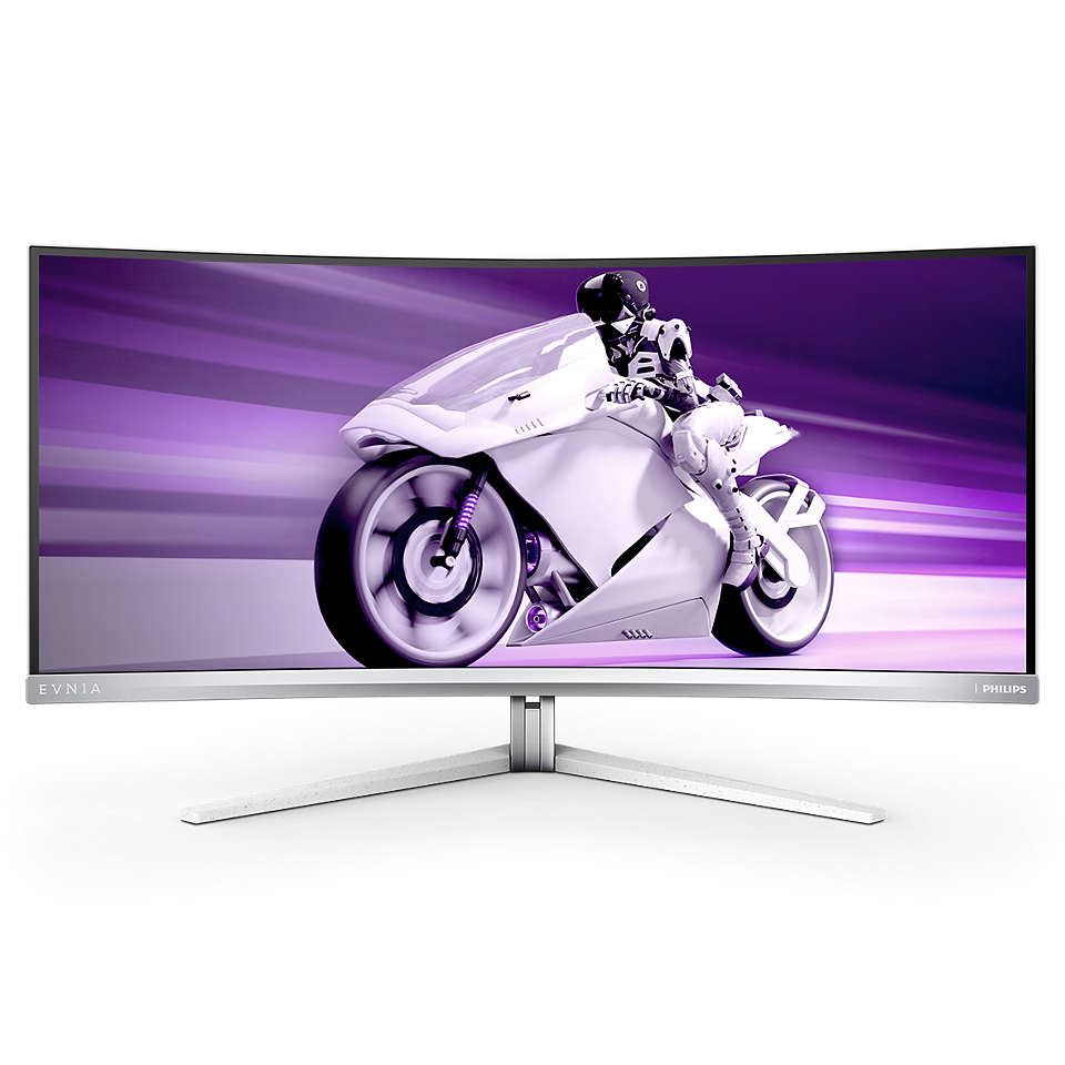 Philips 34M2C8600/00 Computer Monitor 86.4 cm (34&quot;) 3440 x 1440 pixels Wide Quad HD OLED White