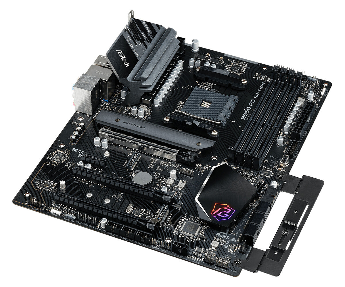 Asrock B550 PG Riptide ATX motherboard - AMD B550 Socket AM4