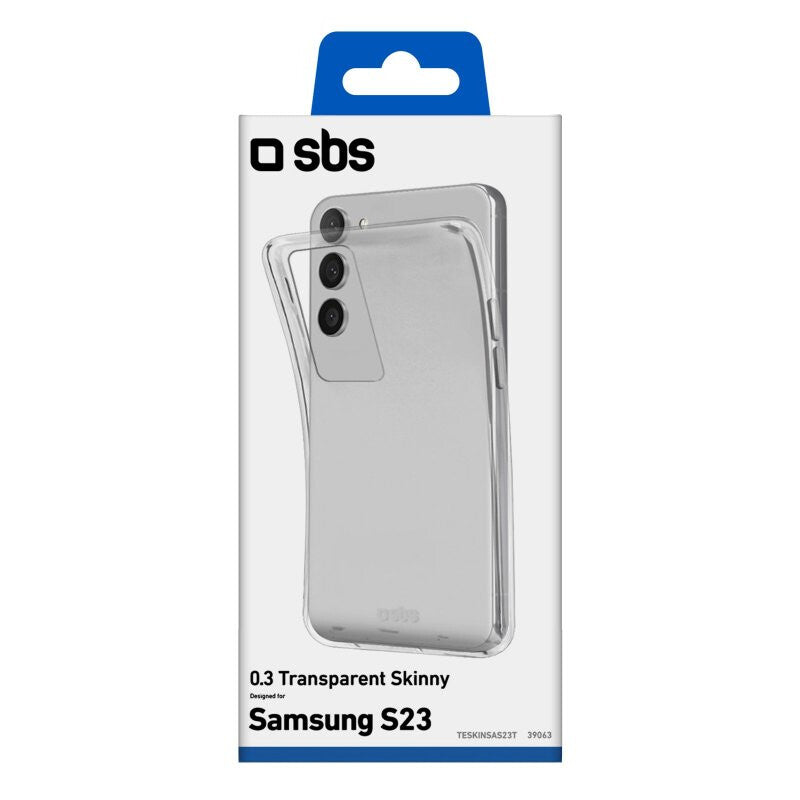 SBS Skinny mobile phone case for Galaxy S23 in Transparent