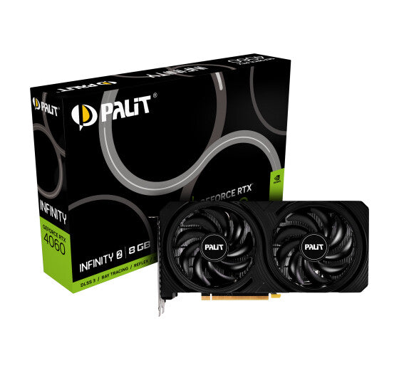 Palit Infinity 2 - NVIDIA 8 GB GDDR6 GeForce RTX 4060 graphics card