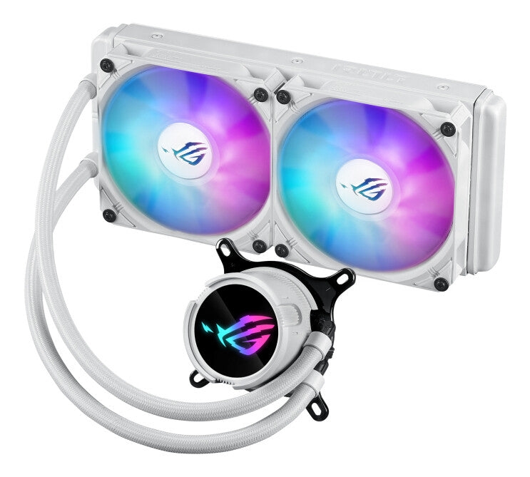 ASUS ROG Strix LC III 240 ARGB - Liquid Processor Cooler in White - 240mm