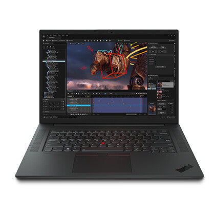 Lenovo ThinkPad P1 Laptop - 40.6 cm (16&quot;) - Intel® Core™ i7-13800H - 32 GB DDR5-SDRAM - 1 TB SSD - NVIDIA GeForce RTX 4080 - Wi-Fi 6E - Windows 11 Pro - Black