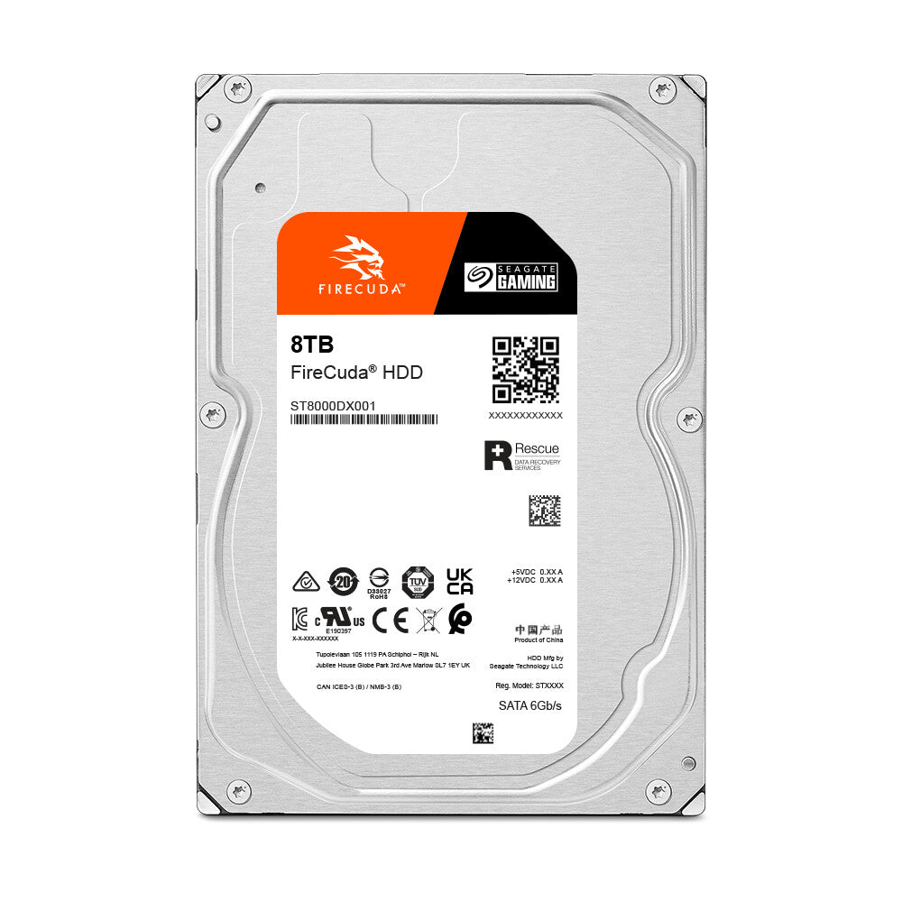 Seagate FireCuda - 7.2K RPM Serial ATA III 3.5&quot; HDD - 8 TB