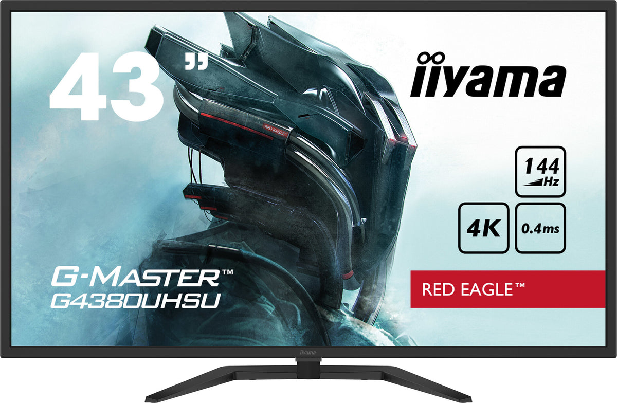 iiyama G-MASTER G4380UHSU-B1 - 108 cm (42.5&quot;) - 3840 x 2160 pixels 4K UHD LED Monitor