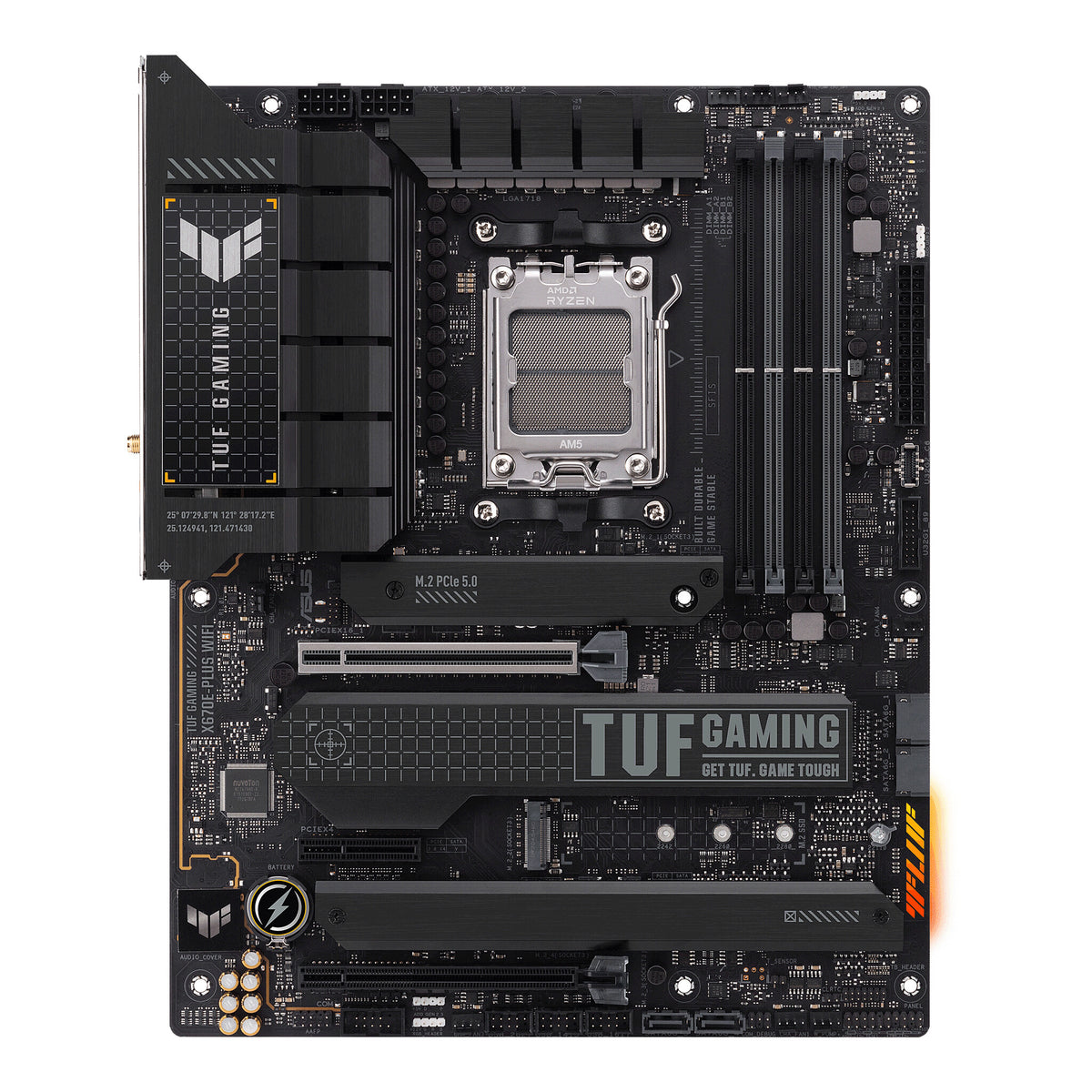 ASUS TUF GAMING X670E-PLUS WIFI ATX motherboard - AMD X670 Socket AM5