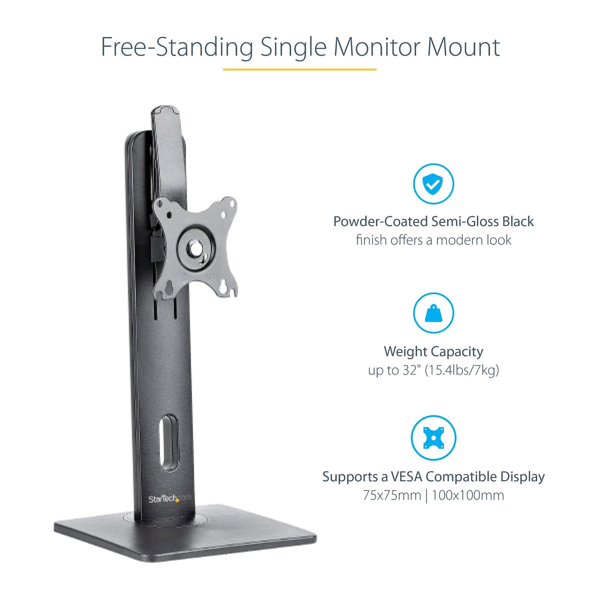 StarTech.com FPPNEUSTND - Desk monitor stand for 81.3 cm (32&quot;) to 86.4 cm (34&quot;)