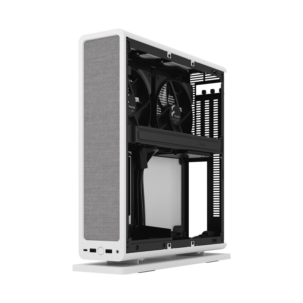 Fractal Design Ridge - Mini ITX Tower Case in White