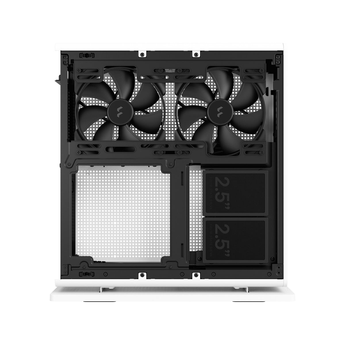 Fractal Design Ridge - Mini ITX Tower Case in White