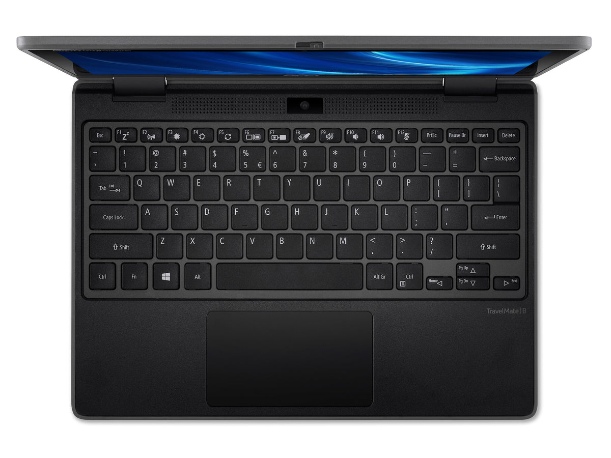 Acer TravelMate Spin B3 - 29.5 cm (11.6&quot;) - Touchscreen - Intel® Celeron® N5100 - 4 GB DDR4-SDRAM -128 GB eMMC - Wi-Fi 6 - Windows 11 Pro Education - Black