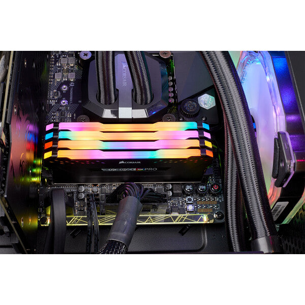 Corsair Vengeance RGB - 32 GB 4 x 8 GB DDR4 3200 MHz memory module