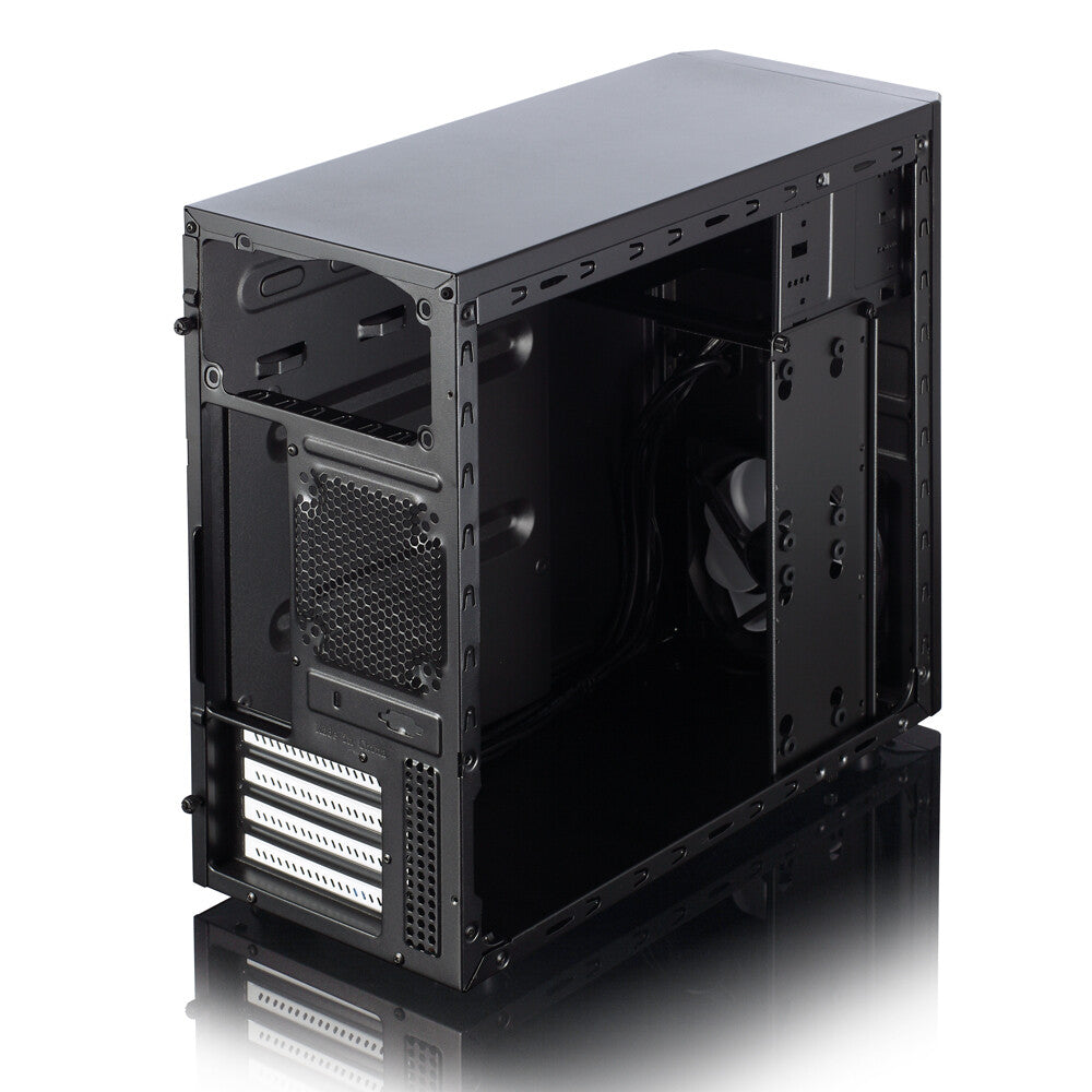 Fractal Design Core 1100 - MicroATX Mini Tower Case in Black