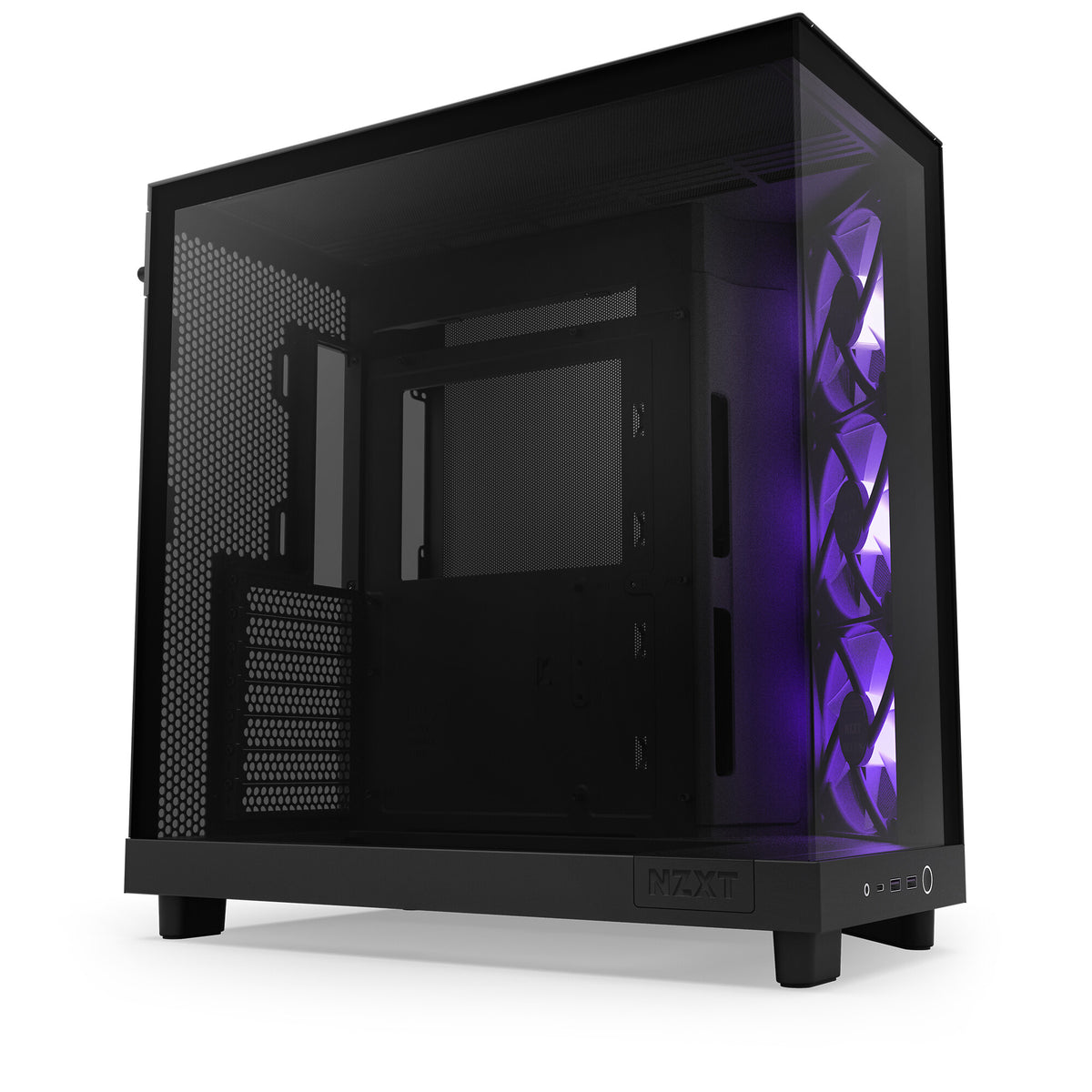 NZXT H6 Flow RGB - ATX Mid Tower Case in Black