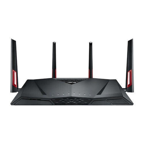 ASUS RT-AC88U - Gigabit Ethernet Dual-band (2.4 GHz / 5 GHz) wireless router in Black