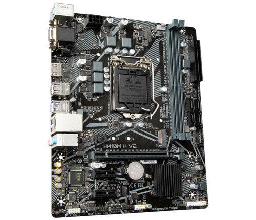 Gigabyte H410M H V2 micro ATX motherboard - Intel H410 LGA 1200