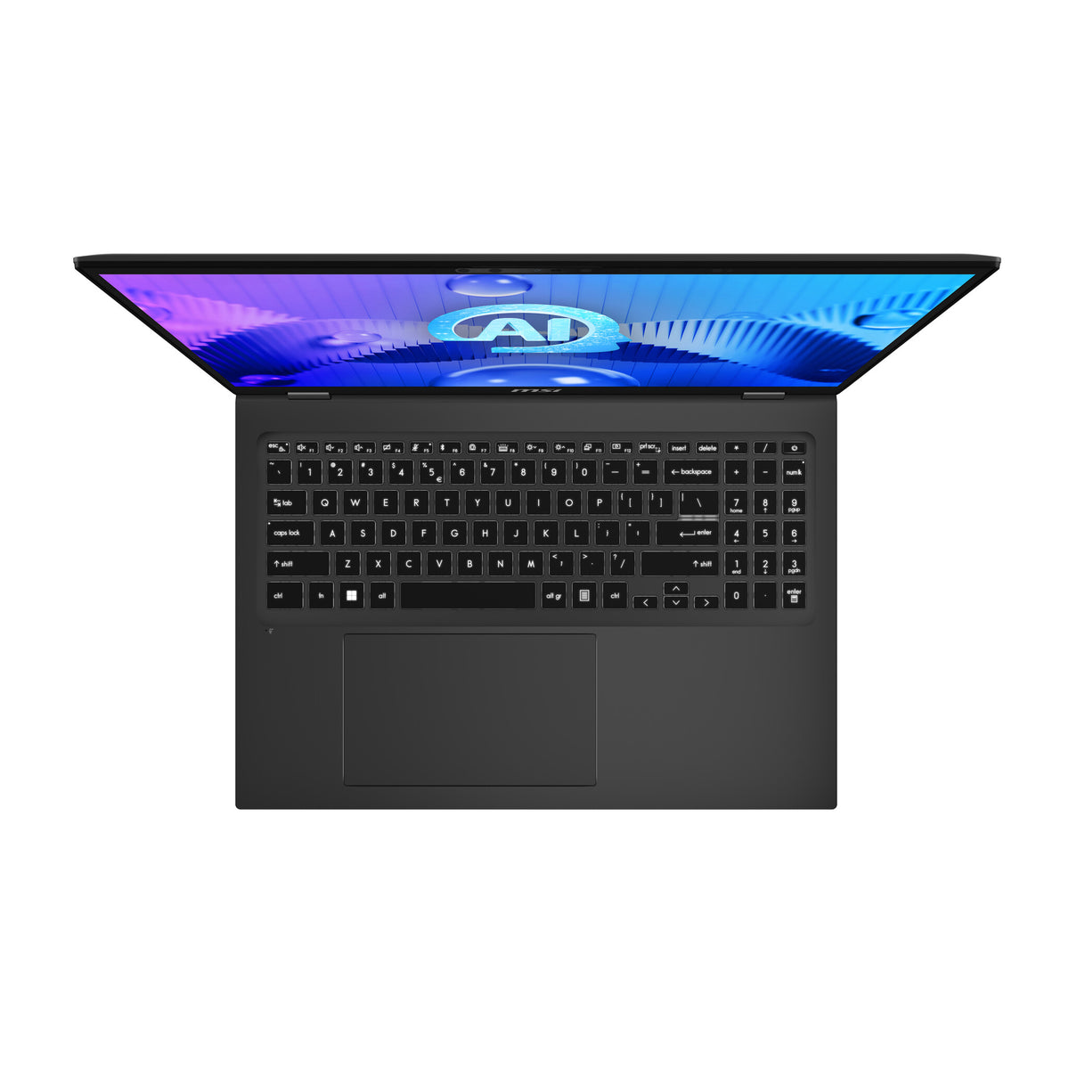 MSI Prestige 16 AI Studio Laptop - 40.6 cm (16&quot;) - Intel Core Ultra 7 155H - 32 GB LPDDR5-SDRAM - 1 TB SSD - NVIDIA GeForce RTX 4060 - Wi-Fi 7 - Windows 11 Home Advanced - Grey