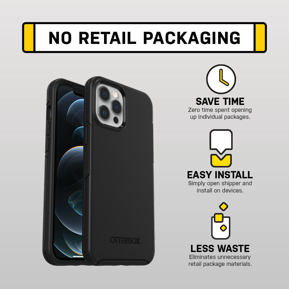 OtterBox Symmetry Series for iPhone 12/ 12 Pro in Black