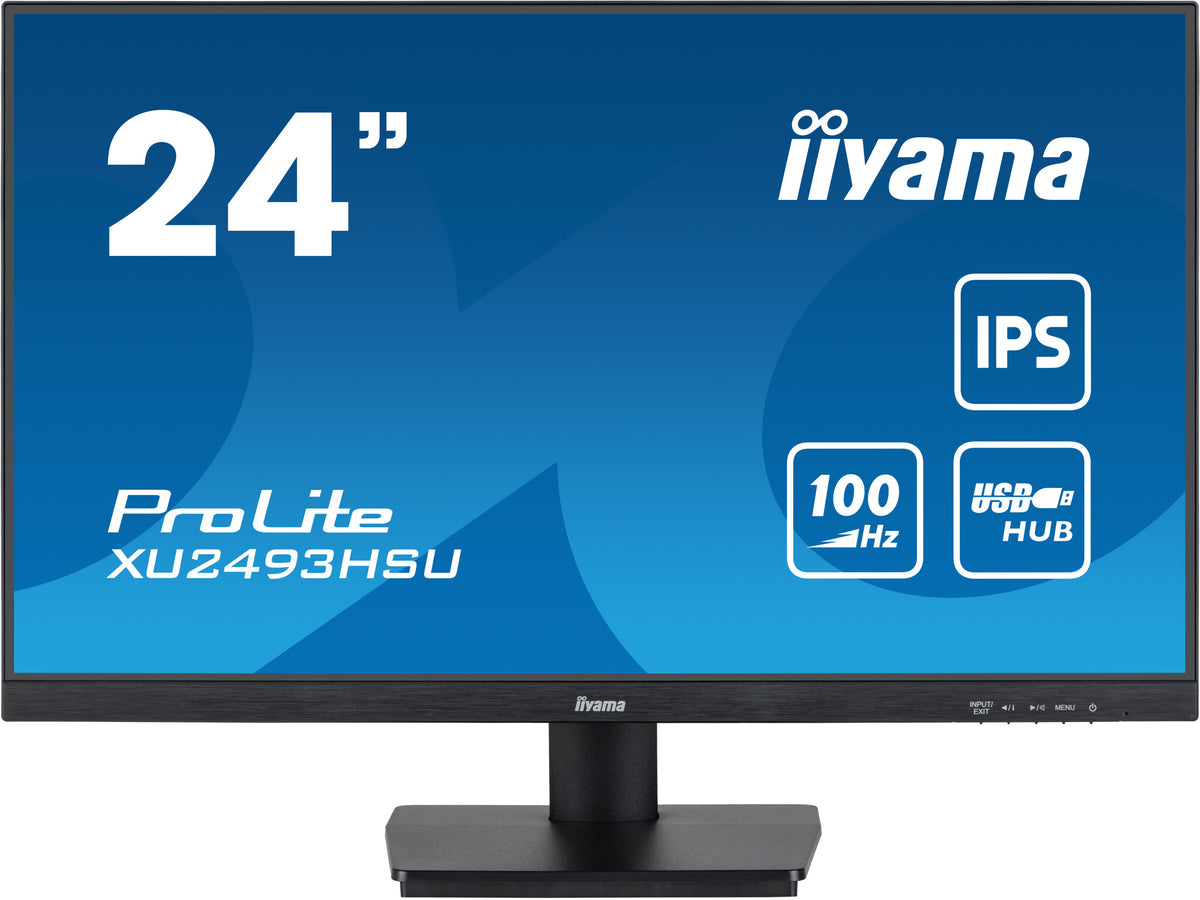 iiyama ProLite XU2493HSU-B6 - 61 cm (24&quot;) - 1920 x 1080 pixels Full HD LED Monitor