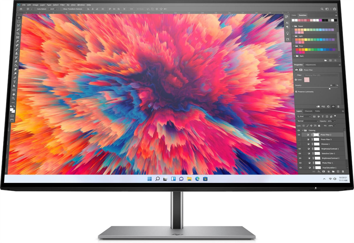 HP Z24q G3 60.5 cm (23.8&quot;) 2560 x 1440 pixels Quad HD Silver Monitor