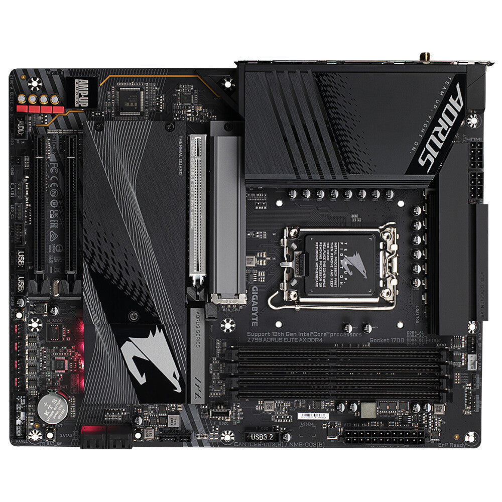 Gigabyte Z790 AORUS ELITE AX DDR4 ATX motherboard - Intel Z790 LGA 1700