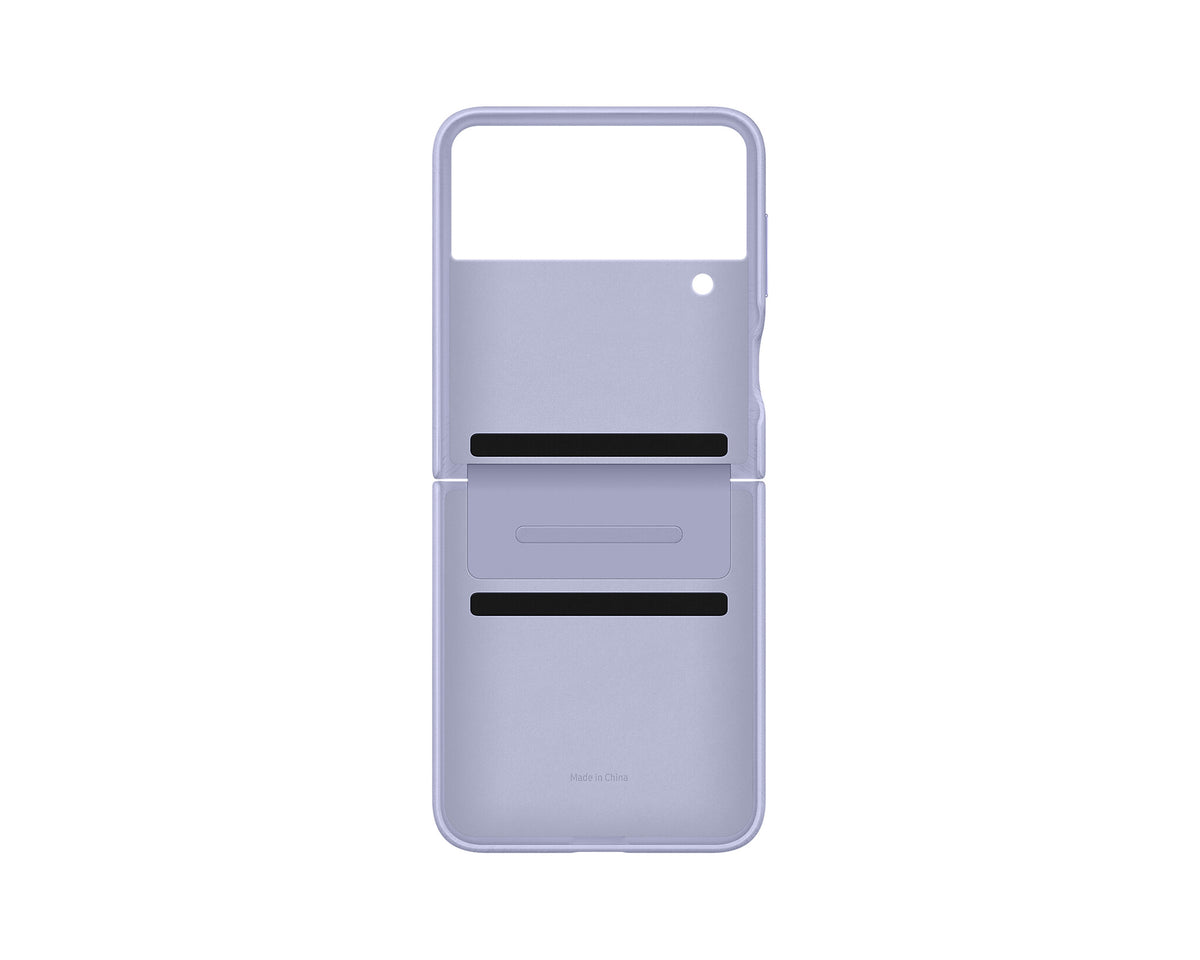 Samsung Flap Leather Cover for Galaxy Z Flip4 in Purple