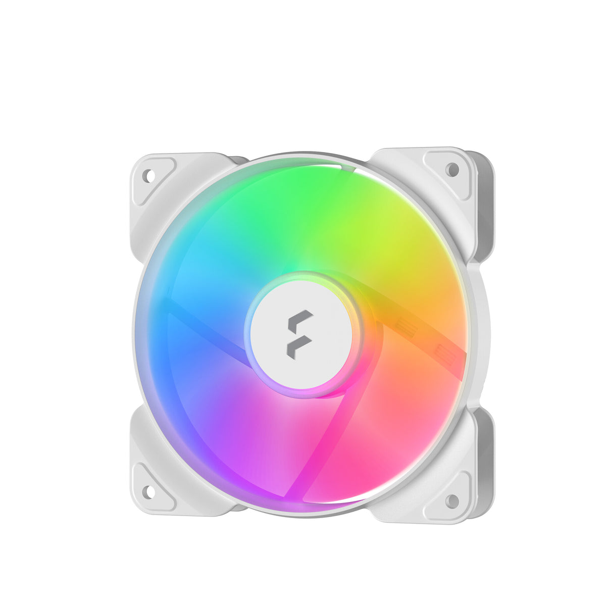 Fractal Design Aspect 12 RGB - PWM Computer Case Fan in White - 120mm