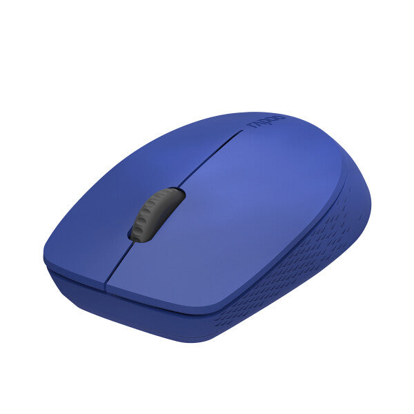 Rapoo M100 Ambidextrous RF Wireless + Bluetooth Optical Mouse in Blue - 1,300 DPI