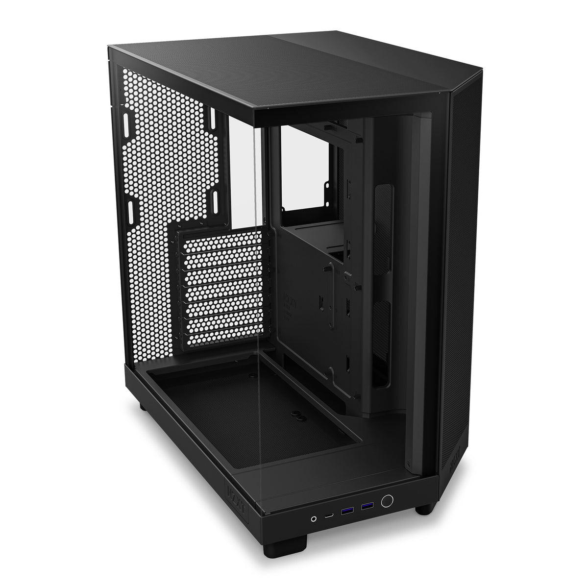 NZXT H6 Flow RGB - ATX Mid Tower Case in Black