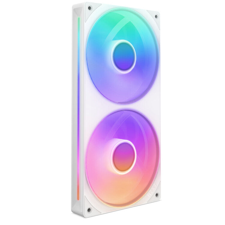 NZXT F240 RGB Core - Computer Case Fan in White - 240mm