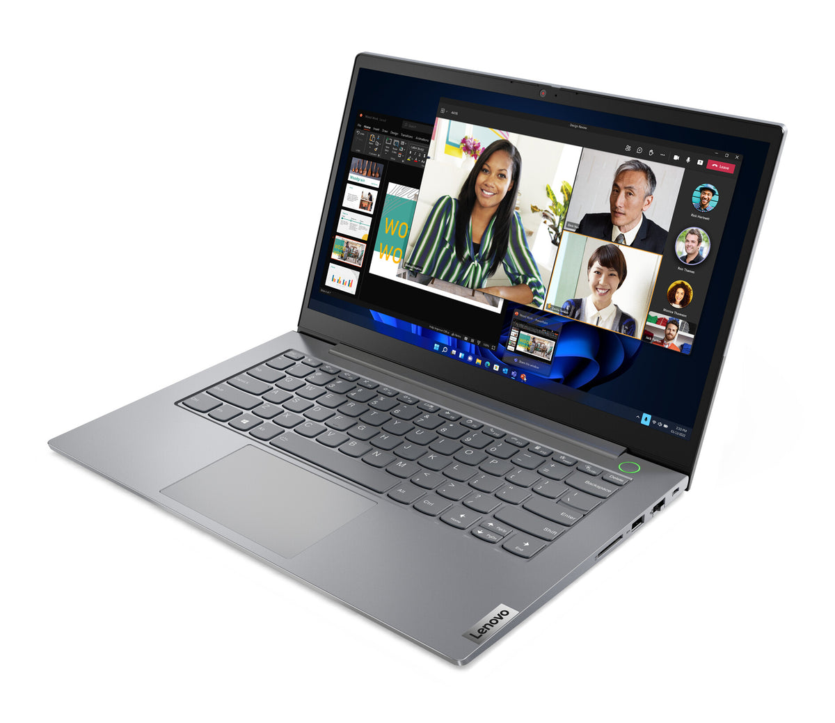 Lenovo ThinkBook 14 G4 IAP Laptop 35.6 cm (14&quot;) - Intel® Core™ i5-1235U - 8 GB DDR4-SDRAM - 256 GB SSD - Wi-Fi 6 - Windows 11 Pro - Grey