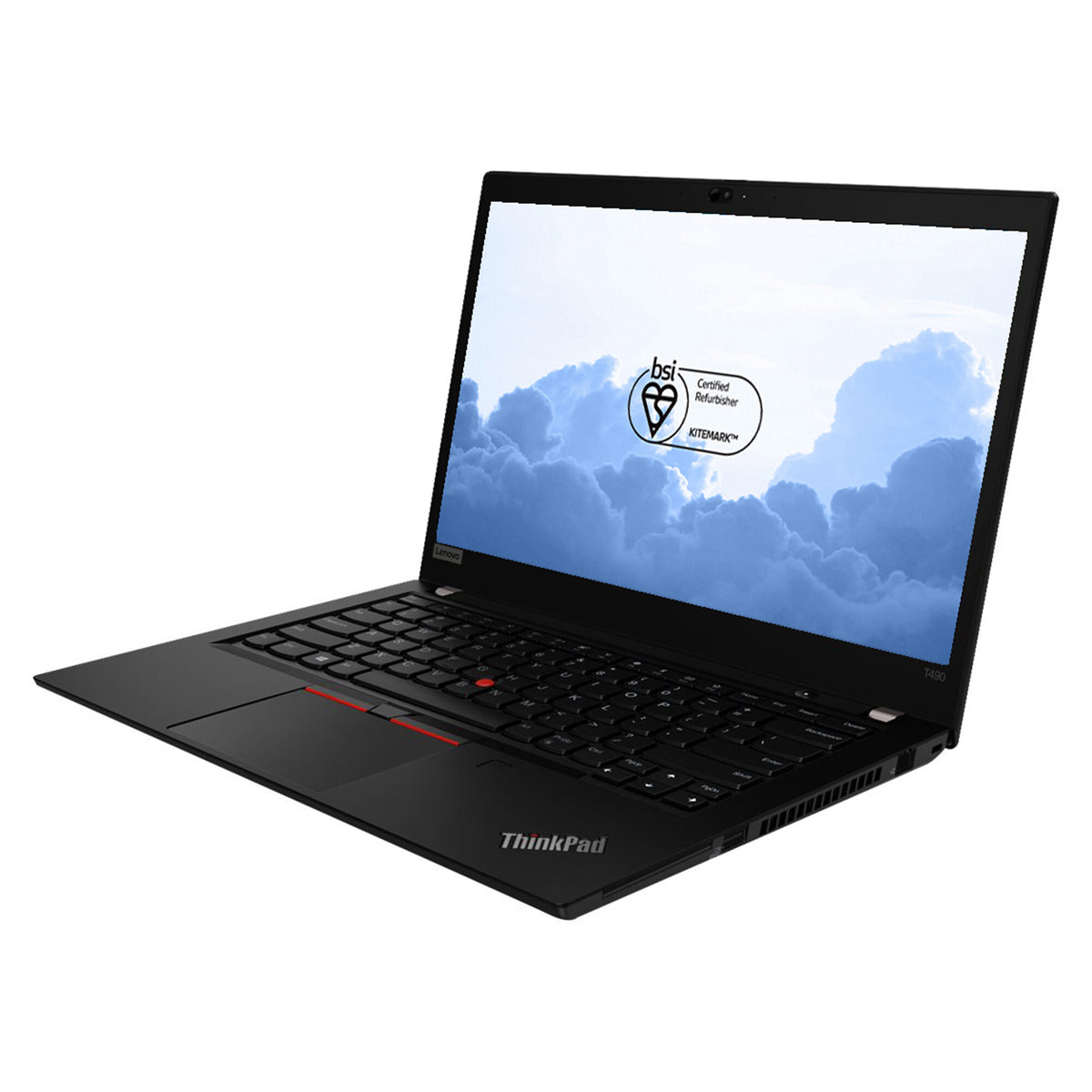 Lenovo ThinkPad T490 Laptop - 35.6 cm (14&quot;) - Intel® Core™ i5-8265U - 16 GB DDR4-SDRAM - 256 GB SSD - Wi-Fi 5 - Windows 11 Pro - Black - Refurbished