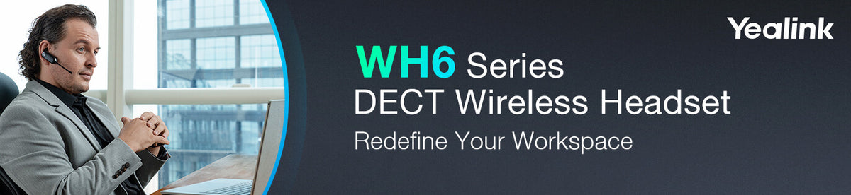 Yealink WH66 Dual Teams - Wireless Office DECT Headset